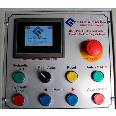 Станок для пробивки профилей и труб Cansa Makina PDM 3000 фото